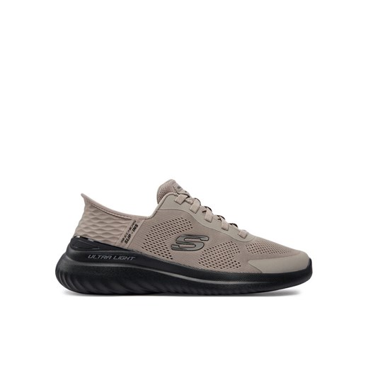 Sneakersy Skechers Bounder 2.0 232459 Brązowy ze sklepu eobuwie.pl w kategorii Buty sportowe męskie - zdjęcie 182024296