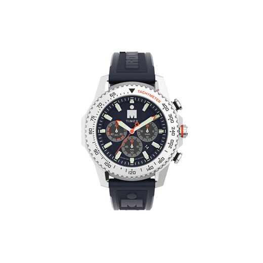Zegarek Timex Ironman Finisher Adrenaline TW2W55500 Granatowy ze sklepu eobuwie.pl w kategorii Zegarki - zdjęcie 182024339