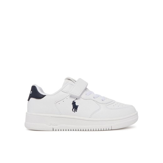 Sneakersy Polo Ralph Lauren Masters Court Ps RL02438102 Biały ze sklepu eobuwie.pl w kategorii Buty sportowe dziecięce - zdjęcie 182024348