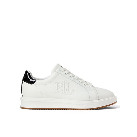 Sneakersy LAUREN RALPH LAUREN 802959226001 Biały ze sklepu eobuwie.pl w kategorii Buty sportowe damskie - zdjęcie 182024366