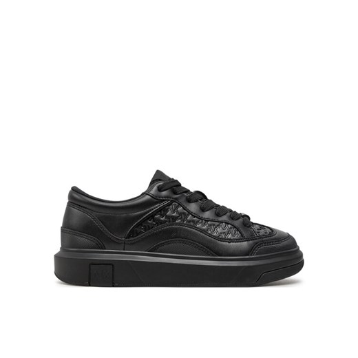 Sneakersy Armani Exchange XUX193 XV908 K001 Czarny ze sklepu eobuwie.pl w kategorii Buty sportowe męskie - zdjęcie 182024379