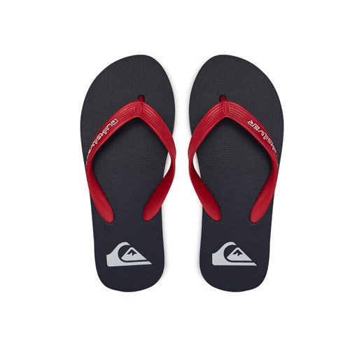 Japonki Quiksilver AQYL101325 Czerwony ze sklepu eobuwie.pl w kategorii Klapki męskie - zdjęcie 182024387