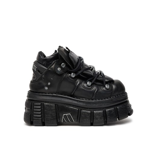 Sneakersy NEW ROCK M-106-S29 Czarny ze sklepu eobuwie.pl w kategorii Buty sportowe damskie - zdjęcie 182024447