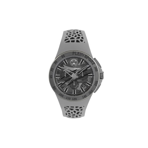 Zegarek Plein Sport Thunderstorm Chrono PSABA0523 Szary ze sklepu eobuwie.pl w kategorii Zegarki - zdjęcie 182024449