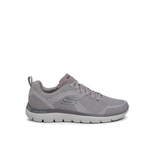 Sneakersy Skechers Brisbane 232057/LTGY Szary ze sklepu eobuwie.pl w kategorii Buty sportowe męskie - zdjęcie 182024455