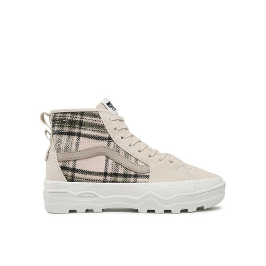 Sneakersy Vans Senty Sk8-Hi VN0A5KY5DJR1 Beżowy ze sklepu eobuwie.pl w kategorii Trampki damskie - zdjęcie 182024489