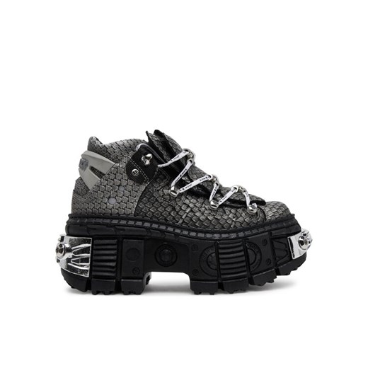 Sneakersy NEW ROCK M-106WALLC40 Szary ze sklepu eobuwie.pl w kategorii Buty sportowe damskie - zdjęcie 182024499