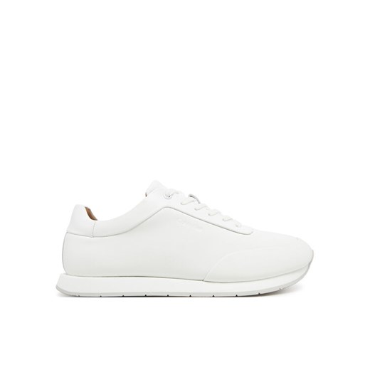 Sneakersy Calvin Klein Low Prof Runn Laceup Rubb Lth HM0HM01707 Biały ze sklepu eobuwie.pl w kategorii Buty sportowe męskie - zdjęcie 182024509