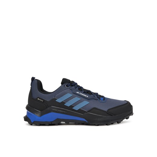 Trekkingi adidas Terrex AX4 GORE-TEX JP7380 Granatowy ze sklepu eobuwie.pl w kategorii Buty trekkingowe męskie - zdjęcie 182024649