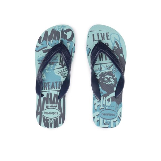 Japonki Havaianas 41402842404 Niebieski ze sklepu eobuwie.pl w kategorii Klapki męskie - zdjęcie 182024706