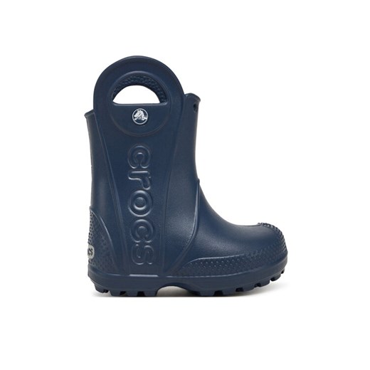 Kalosze Crocs Handle It Rain Boot T 211056 Granatowy ze sklepu eobuwie.pl w kategorii Kalosze dziecięce - zdjęcie 182024746