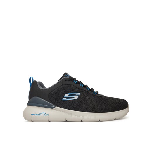 Sneakersy Skechers Skech-Air Dynamight 2.0-Durron 232971/BKBL Czarny ze sklepu eobuwie.pl w kategorii Buty sportowe męskie - zdjęcie 182024796