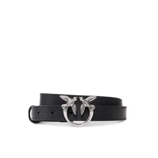 Pasek Damski Pinko Love Berry H2 Belt PE 23 PLT01 100143 A0F1 Czarny ze sklepu eobuwie.pl w kategorii Paski damskie - zdjęcie 182024816