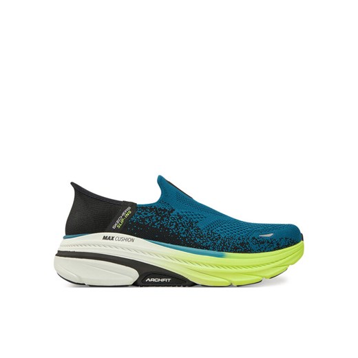 Sneakersy Skechers 220565/BLBK Niebieski ze sklepu eobuwie.pl w kategorii Buty sportowe męskie - zdjęcie 182024867