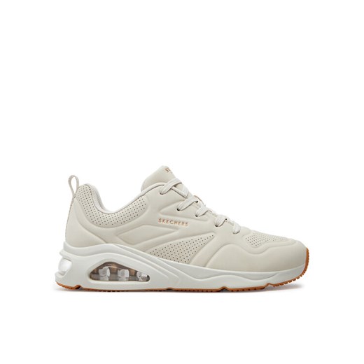 Sneakersy Skechers 177390/OFWT Biały ze sklepu eobuwie.pl w kategorii Buty sportowe damskie - zdjęcie 182024926
