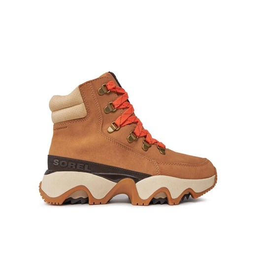 Trapery Sorel Kinetic™ Impact Conquest Wp NL5040-253 Brązowy ze sklepu eobuwie.pl w kategorii Buty trekkingowe damskie - zdjęcie 182025005