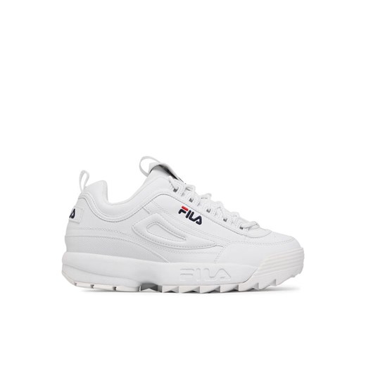 Sneakersy Fila Disruptor Low Wmn 1010302.1FG Biały ze sklepu eobuwie.pl w kategorii Buty sportowe damskie - zdjęcie 182025006