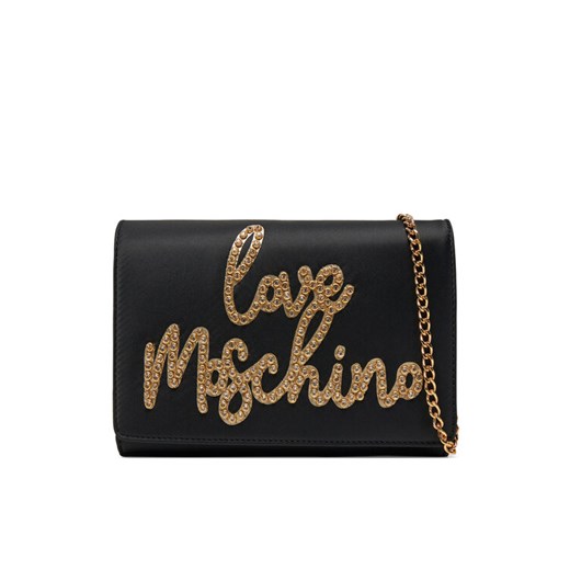 Torebka LOVE MOSCHINO JC4055PP1MLH100A Czarny ze sklepu eobuwie.pl w kategorii Kopertówki - zdjęcie 182025009