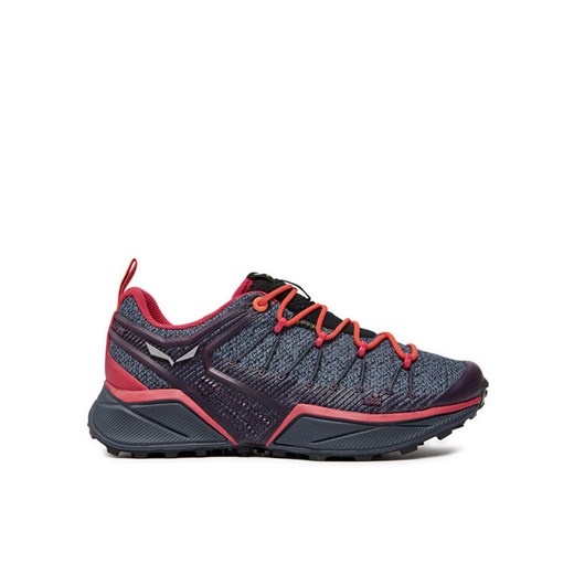 Trekkingi Salewa Dropline Gtx GORE-TEX 61367 3853 Fioletowy ze sklepu eobuwie.pl w kategorii Buty trekkingowe damskie - zdjęcie 182025016