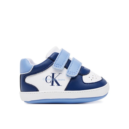 Sneakersy Calvin Klein Jeans Low Cut Velcro V0B9-82071-1433 Niebieski 17 eobuwie.pl