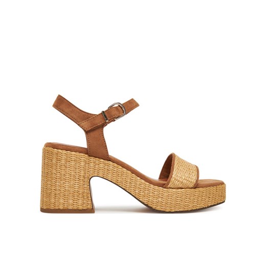 Espadryle Tamaris 1-28311-44 Brązowy ze sklepu eobuwie.pl w kategorii Espadryle damskie - zdjęcie 182025267