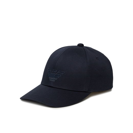 Czapka z daszkiem Emporio Armani EX000005 AF12610 UB102 Granatowy ze sklepu eobuwie.pl w kategorii Czapki z daszkiem męskie - zdjęcie 182025335