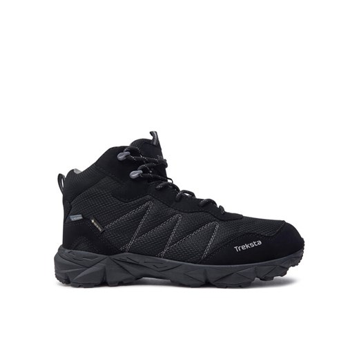 Trekkingi Treksta Skedsmo Lace Mid Gtx Uni GORE-TEX 22401106 008 Czarny ze sklepu eobuwie.pl w kategorii Buty trekkingowe męskie - zdjęcie 182025415