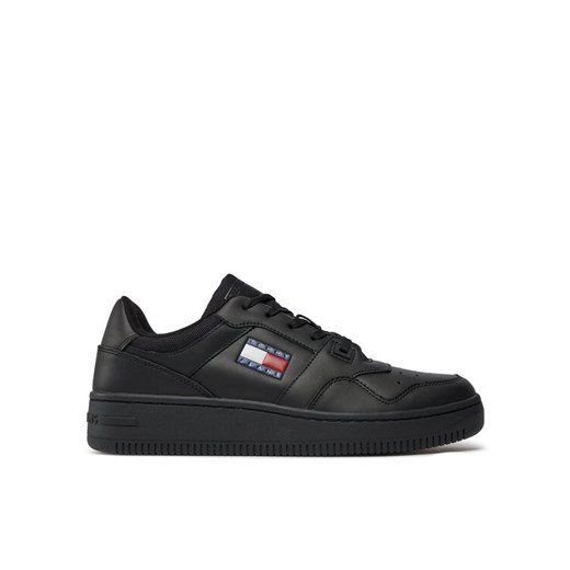 Sneakersy Tommy Jeans Tjm Retro Basket Ess EM0EM01395 Czarny ze sklepu eobuwie.pl w kategorii Buty sportowe męskie - zdjęcie 182025468
