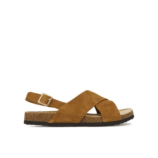 Sandały ONLY Shoes Onlava 15342054 Brązowy ze sklepu eobuwie.pl w kategorii Sandały damskie - zdjęcie 182025598