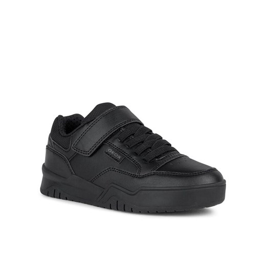 Sneakersy Geox J Perth Boy J367RE 0FE8V C9999 S Czarny ze sklepu eobuwie.pl w kategorii Buty sportowe dziecięce - zdjęcie 182025658