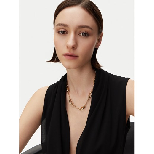 Naszyjnik Guess JUBN05 167JW Złoty ze sklepu eobuwie.pl w kategorii Naszyjniki - zdjęcie 182025666