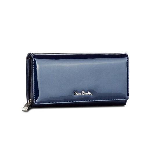 Duży Portfel Damski Pierre Cardin 05 LINE 106 Granatowy ze sklepu eobuwie.pl w kategorii Portfele damskie - zdjęcie 182025735