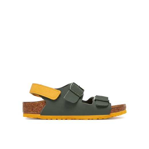 Sandały Birkenstock Milano As 1029378 Zielony ze sklepu eobuwie.pl w kategorii Sandały dziecięce - zdjęcie 182025746