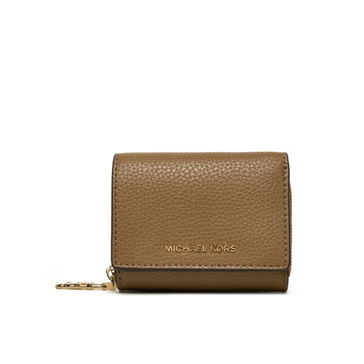 Mały Portfel Damski MICHAEL Michael Kors 32S4G8ED8L Brązowy ze sklepu eobuwie.pl w kategorii Portfele damskie - zdjęcie 182025839