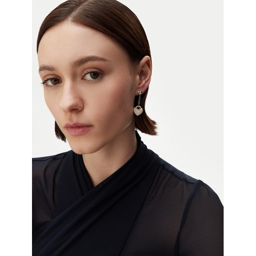 Kolczyki Guess JUBE05 210JW Złoty ze sklepu eobuwie.pl w kategorii Kolczyki - zdjęcie 182025848