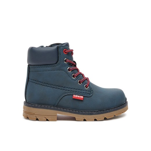 Trzewiki Levi's® VFOR0050S Granatowy ze sklepu eobuwie.pl w kategorii Buty zimowe dziecięce - zdjęcie 182025856