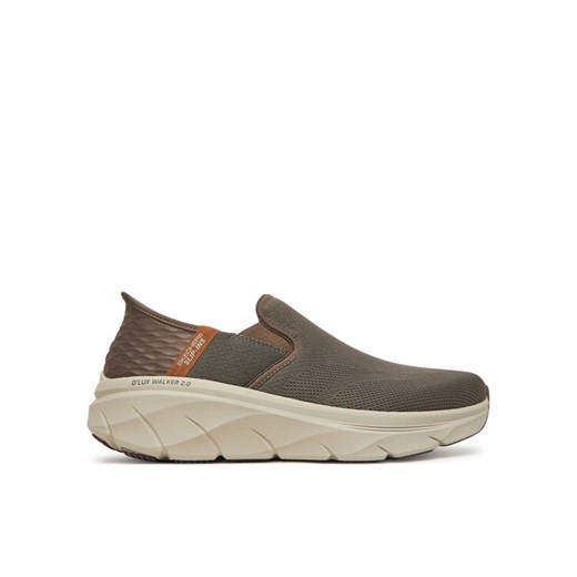 Sneakersy Skechers D'Lux Walker 2.0-Reeler 232463/BRN Brązowy ze sklepu eobuwie.pl w kategorii Buty sportowe męskie - zdjęcie 182026018