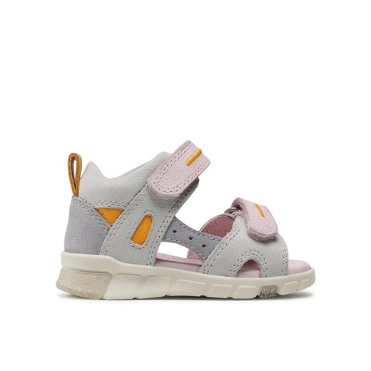 Sandały ECCO Mini Stride Sandal 76114151929 Szary ze sklepu eobuwie.pl w kategorii Buciki niemowlęce - zdjęcie 182026128