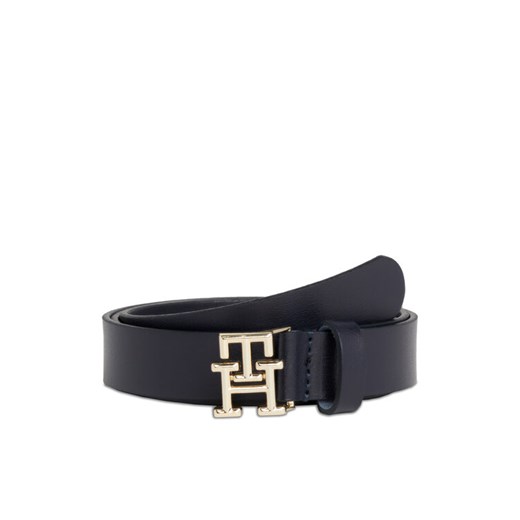 Pasek Damski Tommy Hilfiger AW0AW15182 Granatowy ze sklepu eobuwie.pl w kategorii Paski damskie - zdjęcie 182026146