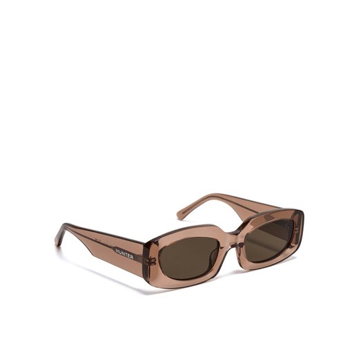 Okulary przeciwsłoneczne Hunter HT 6653S Beżowy Hunter NOSIZE eobuwie.pl