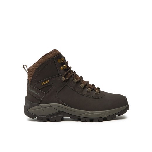 Trekkingi Merrell Vego Mid Ltr Wp J311539C Brązowy ze sklepu eobuwie.pl w kategorii Buty trekkingowe męskie - zdjęcie 182026278