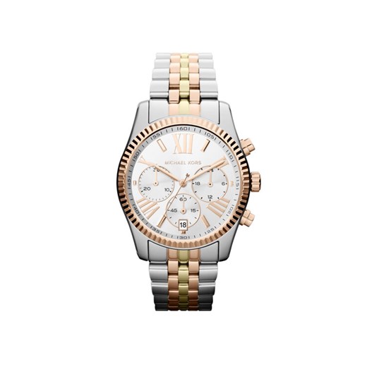 Zegarek Michael Kors Lexington MK5735 Srebrny ze sklepu eobuwie.pl w kategorii Zegarki - zdjęcie 182026316