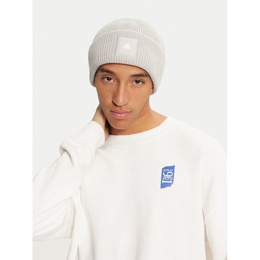 Czapka adidas Cuffed Beanie IT4643 Szary ze sklepu eobuwie.pl w kategorii Czapki zimowe męskie - zdjęcie 182026317