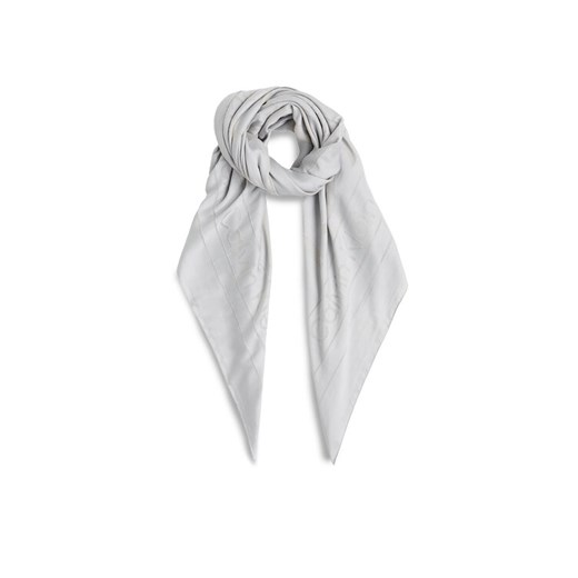 Chusta Calvin Klein Burnout Large Monogram K60K612977 Szary ze sklepu eobuwie.pl w kategorii Szaliki i chusty damskie - zdjęcie 182026345
