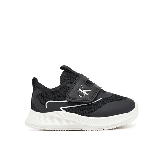 Sneakersy Calvin Klein Jeans Low Cut Velcro V1X9-83001-1697 M Czarny ze sklepu eobuwie.pl w kategorii Buty sportowe dziecięce - zdjęcie 182026469