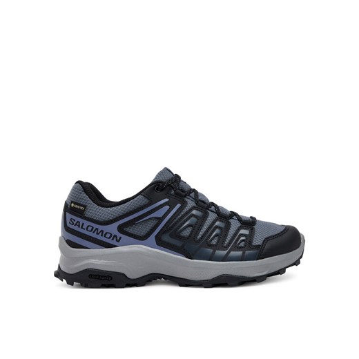 Trekkingi Salomon Extegra Gore-Tex L47800000 Szary ze sklepu eobuwie.pl w kategorii Buty sportowe damskie - zdjęcie 182026498