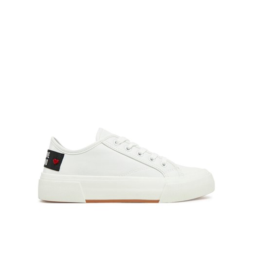 Trampki LOVE MOSCHINO JA15012G1MIA0100 Biały ze sklepu eobuwie.pl w kategorii Trampki damskie - zdjęcie 182026508