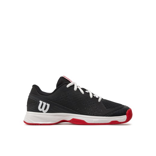 Buty do tenisa Wilson Rush Pro Jr L WRS333010 Czarny ze sklepu eobuwie.pl w kategorii Buty sportowe dziecięce - zdjęcie 182026509