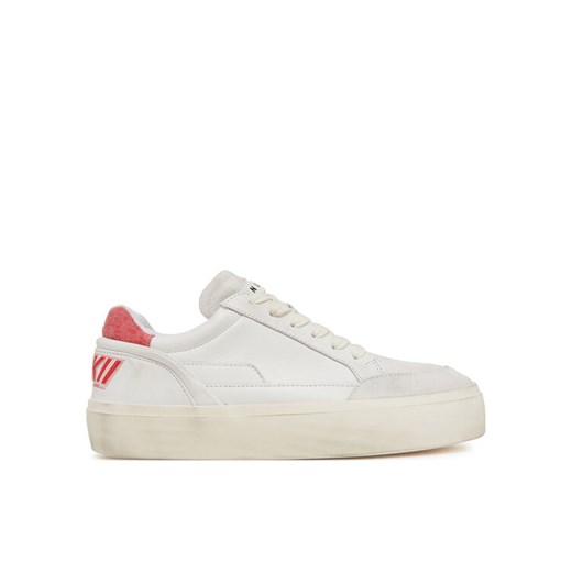Sneakersy Inuikii Lila Low 30102-850 Biały ze sklepu eobuwie.pl w kategorii Buty sportowe damskie - zdjęcie 182026586