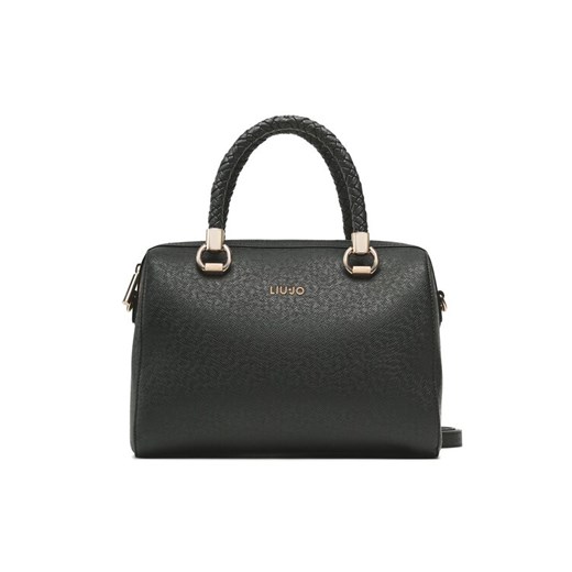 Torebka Liu Jo M Satchel AXX011 E0087 Czarny ze sklepu eobuwie.pl w kategorii Kuferki - zdjęcie 182026607